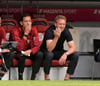 Löst Julian Nagelsmann (r.) seinen Co-Trainer Dino Toppmöller wieder auf der Bank des FC Bayern ab?