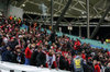 Wütende Fans von RB Leipzig nach dem Spiel gegen Eintracht Frankfurt